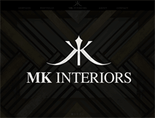 Tablet Screenshot of mkinteriorsltd.com